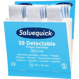 Salvequick - Blå plastre ekstra lange