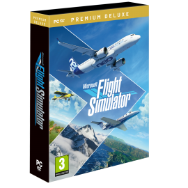 Microsoft Flight Sim 2020 Premium Deluxe Edition DVD Format