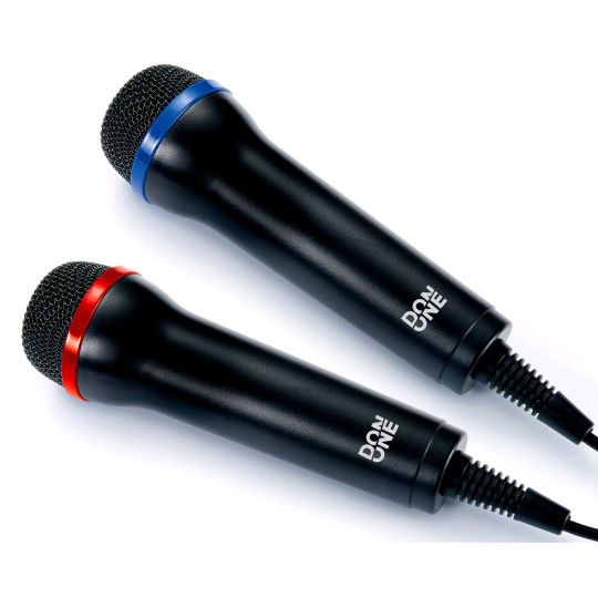 DON ONE - GMIC200 DUAL  USB Mikrofon sæt karaoke  PS5/PS4/PS3/Xbox One/Xbox 360/PC/DVD