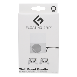 FLOATING GRIP® beslag til Xbox One S konsol og controllers, Hvid