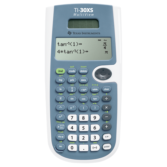 Texas Instruments - TI-30XS MV Calculator UK Manual