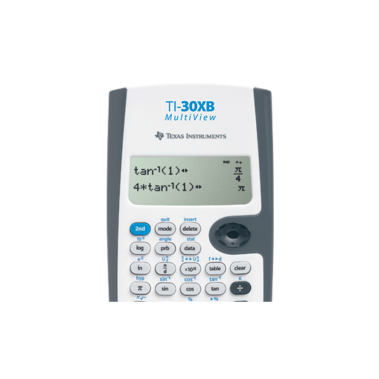 Texas Instruments - TI-30XB MV Calculator UK Manual