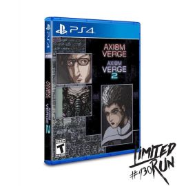 Axiom Verge 1 & 2 Double Pack Limited Run 123 Import