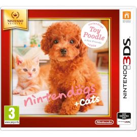 Nintendogs and Cats 3D Toy Poodle Select