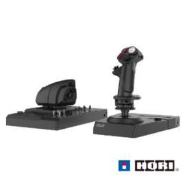 HORI - HORI HOTAS Flight Control System & Mount for PC Windows 11/10 High-End Flight Stick & Throttle for PC Flight Sims