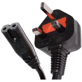 UK Power Cable Fig 8 for PS2 and PS3 SLIM