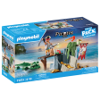 Playmobil - Pirat med alligator 71473