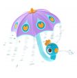 Yookidoo - Fill 'N' Rain Peacock Umbrella - Purple - YO40226
