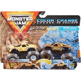 Monster Jam - Color Change - Bulldozer vs. Team Meents