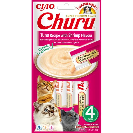 CHURU - With Tunashrimp Flavour 4pcs- 798.5030
