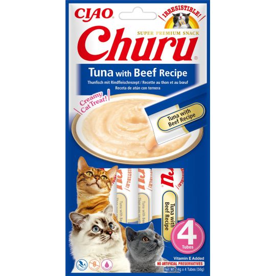 CHURU - Tuna Withbeef 4pcs- 798.5020