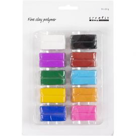 Fine Clay - Polymer - Colorful 10x20 g.