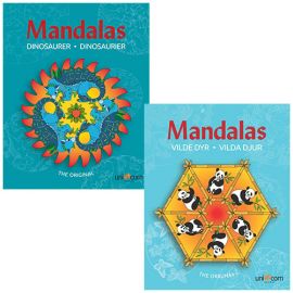 Mandalas - Sampak - Vilde Dyr & Enhjørninger