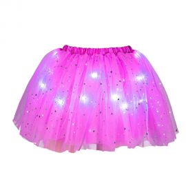 All Dressed Up - Lysende Tutu To Go - Pink