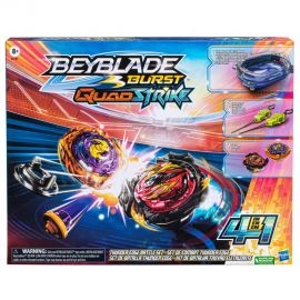 Beyblade - Burst Quad Strike - Thunder Edge Battle Set with Beystadium F6781
