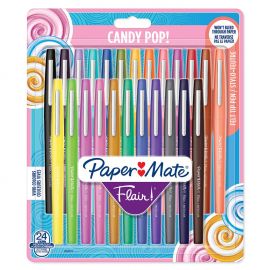 Paper Mate - Flair felt tip pen Candy Pop 24-Blister 1985617