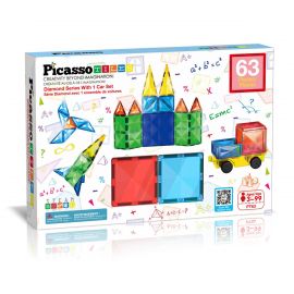 Picasso Tiles - Diamond Series Set 63 pcs PT63