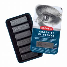 Derwent - Graphite Xl Blocks Tin Of 6 601059