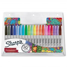 Sharpie - Permanent Marker Fine Exclusive Colour 20-Blister 2061128