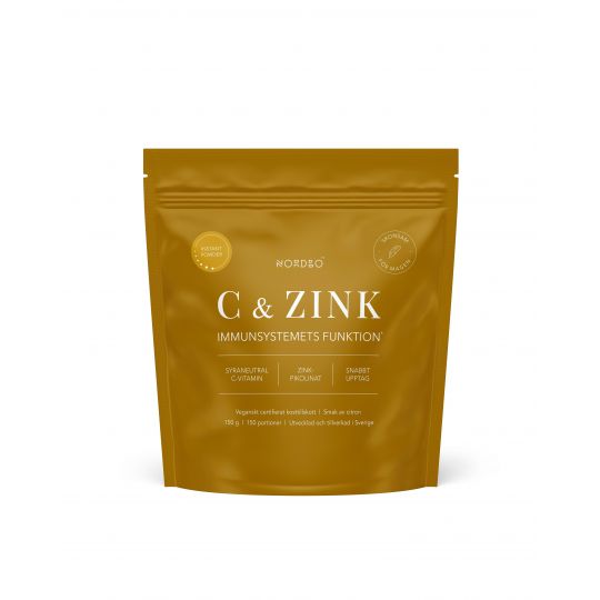 NORDBO - C-Vitamin & Zink Instant Powder 150 g