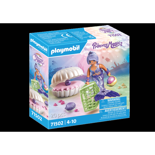 Playmobil - Havfrue med perlemuslingeskal 71502