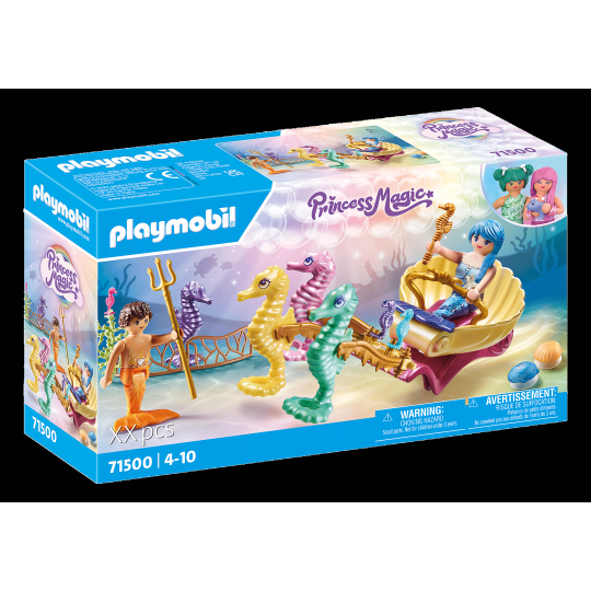 Playmobil - Havfrue med søhestevogn 71500