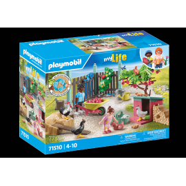Playmobil - Lille hønsegård i Tiny House-haven 71510