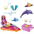 Barbie - Dreamtopia dukke, køretøj og tilbehør HBW90