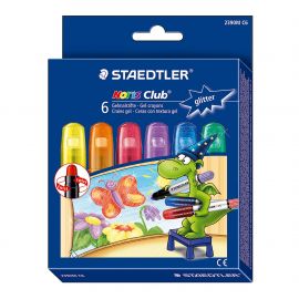 Staedtler - Gel crayon NC glitter 6 stk
