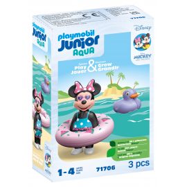 Playmobil - 1.2.3 & Disney Minnie's Beach Trip 71706