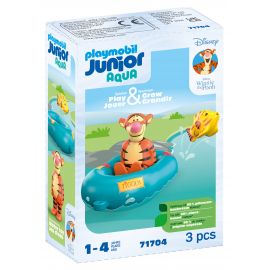 Playmobil - 1.2.3 & Disney Tigger's Rubber Boat Ride 71704