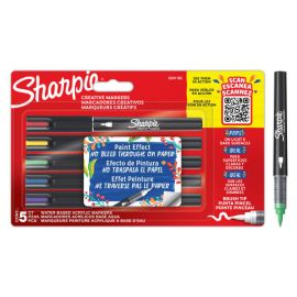 Sharpie - Creative Acrylic Marker Brush tip 5-Blister 2201182