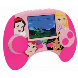 Lexibook - Disney Princess Educational håndholdt tosproget konsol med LCD-skærm