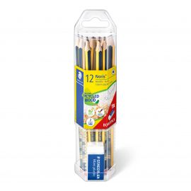 Staedtler - Noris classic pencils, incl. eraser, 12 pcs. 61 120P1