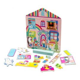 Floss & Rock - Magnetisk udklædning  Rainbow Fairy House