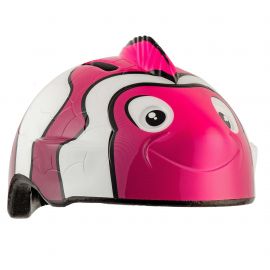 Crazy Safety - Cykelhjelm til børn - Pink klovnefisk 49-55 cm