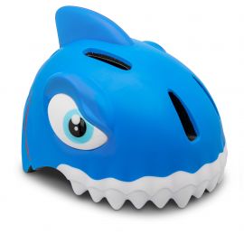 Crazy Safety - Cykelhjelm til børn - Blå haj 49-55 cm