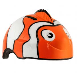 Crazy Safety - Cykelhjelm til børn - Orange klovnefisk 49-55 cm