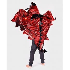 Den Goda Fen - Dragon Costume w. Wings 104-128 cm F97830