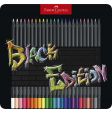 Faber-Castell - Colour Pencils Black Edition tin 24 pcs 116425