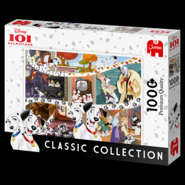 Jumbo - Disney Classic Collection 101 Dalmatians 1000 pieces JUM9487