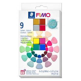 FIMO - Effect Sæt Mix Mica Perle