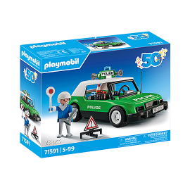 Playmobil - 50YR Classic Police Car 71591