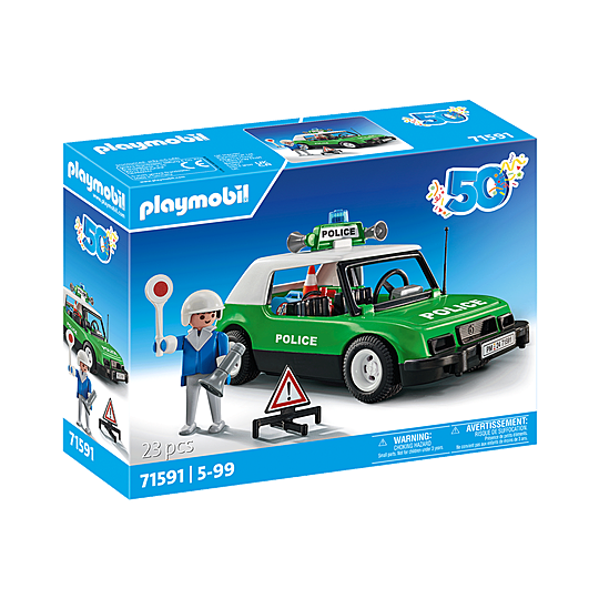 Playmobil - 50YR Classic Police Car 71591