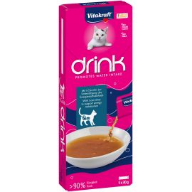 Vitakraft - Drink with Salmon Flavour and L-Carnitine for cats 57983