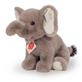 Teddy Hermann - Siddende elefant 25 cm