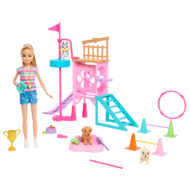 Barbie - Stacie's Puppy Playground Playset HRM10
