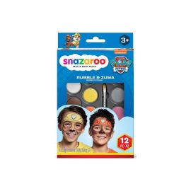 Snazaroo - Paw Patrol - Make-up Farvesæt - Rubble & Zuma