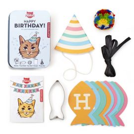 Happy Birthday Cat Tin