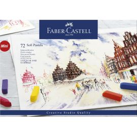 Faber-Castell - Soft pastels Mini cardboard box 72 pcs 128272